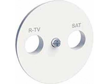 Накладка R-TV/SAT белый ODACE