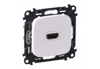 Розетка HDMI белая VALENA ALLURE