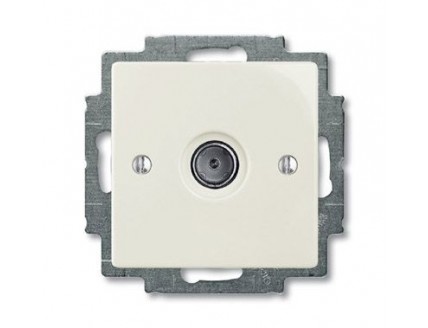 Розетка TV одиночная 2400МГц 1,5дБ шале/белый Basic 55