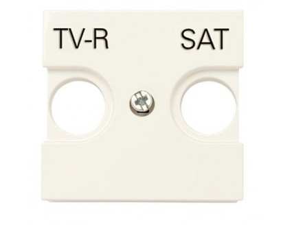 Накладка 2 мод. TV/R/SAT шампань Zenit