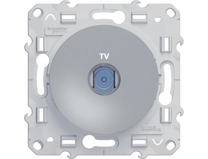 Розетка TV-коннектор Odace алюминий
