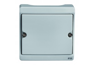 Заглушка серая IP55 Mureva