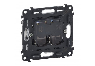 Розетка РС 2-я Cat5e VALENA LIFEALLURE