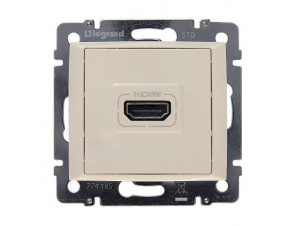 Розетка HDMI сл. кость VALENA