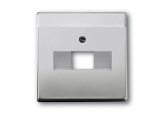 Накладка 1-ой TF/PC розетки сталь