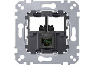 Механизм 1-ой PC розетки RJ45, кат.6 UTP Merten