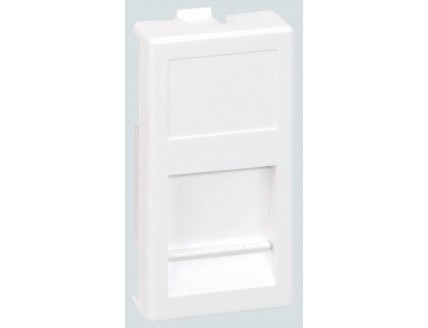Адаптер на RJ-45 коннектор 1 мод. белый K45 Simon