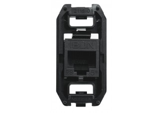 Механизм розетки RJ-45 (кат. 5е ) на пластиковом суппорте Zenit