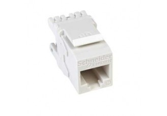 Модуль RJ45 Keystone Кат.5е UTP Белый