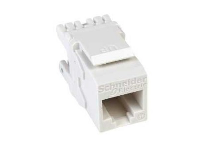 Модуль RJ45 Keystone Кат.5е UTP Белый