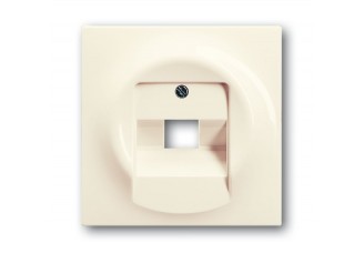 Накладка 1-ой TF/PC розетки слон. кость impuls