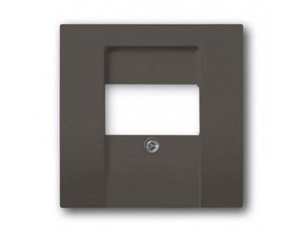 Накладка акустической розетки шато/черный Basic 55