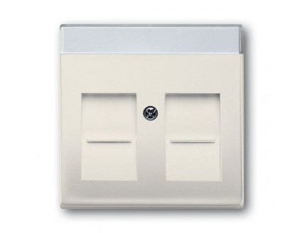 Накладка Basic 55 2-ой TF/PC розетки для суппорта 1812 слоновая кость