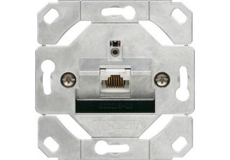 Мех-м 1-ой РC розетки кат.6а, RJ45, экран. Gira