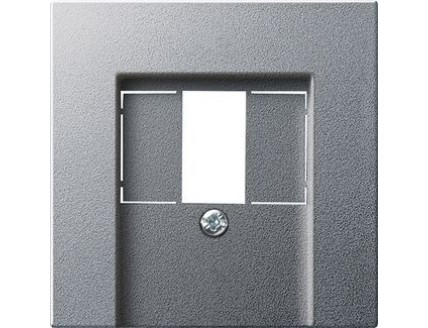Накладка акустической розетки алюминий System 55