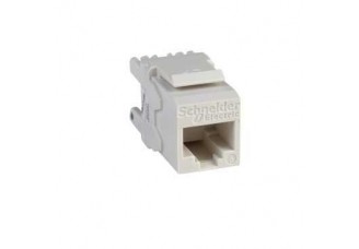 Модуль RJ45 Keystone Кат.6 UTP Белый