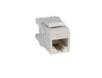 Модуль RJ45 Keystone Кат.6 UTP Белый