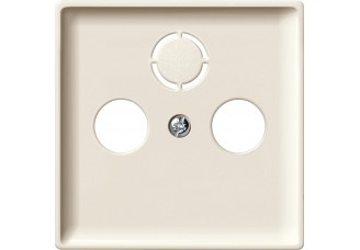 Накладка TV+FM/SAT розетки бежевая MERTEN