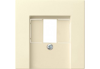 Накладка акустической розетки кремовая System 55