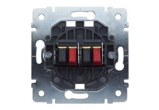 Розетка акустическая два канала PRO21