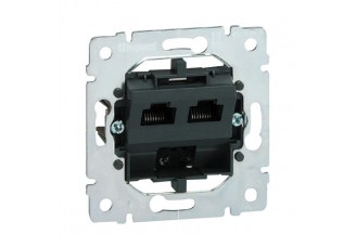 Розетка PC 2-ая Кат 6 UTP PRO21