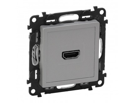 Розетка HDMI алюминий VALENA LIFE