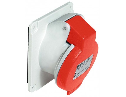 Розетка панельная 3P+N+E 16А IP44 прямая Schneider Electric