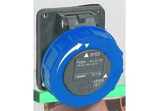 Розетка Hypra IP67 2P+E 230В 16A