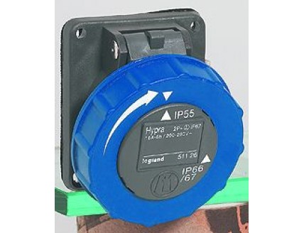 Розетка Hypra IP67 2P+E 230В 16A