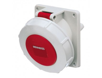 Розетка панельная 3P+E 16A IP67 Mennekes