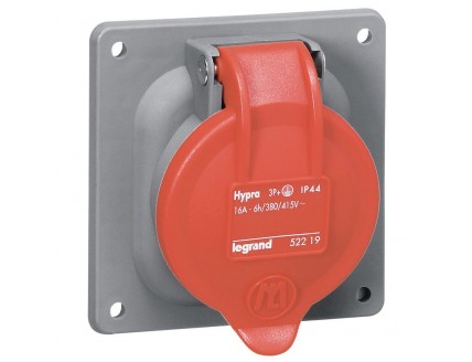 Розетка мод.Hypra IP67 3P+E 440В 32A