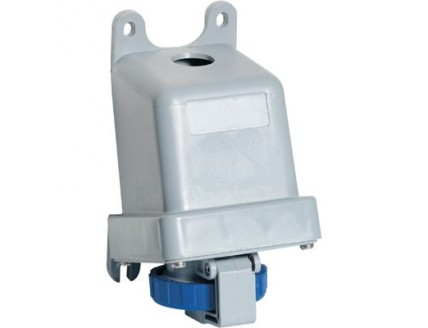 Розетка для монтажа на поверхность 432RS4W, 32A, 3P+N+E, IP67, 4ч