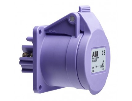 Розетка на поверхность CUGT216-12, 16А, 2P, 40-50В, AC, IP44