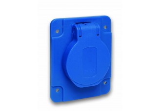 РОЗЕТКА 10/16A 65Х85ММ IP54 ВИНТЫ СБОКУ