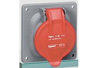 Розетка встр.Hypra IP44 3P+E 400В 16А