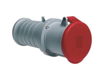 Розетка кабельная 363C9, 63А, 3P+E, IP44, 9ч