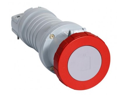 Розетка кабельная 463C11W, 63А, 3P+N+E, IP67, 11ч