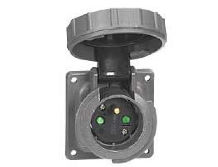 Розетка Hypra IP67 2P+E 250В 16A