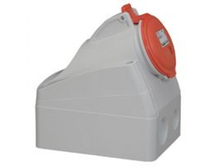 Розетка наклад. 16А 3К+З 460В IP44