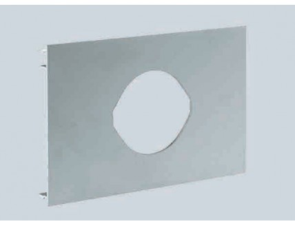 Накладка розетки PEA124-9 на TM21042-8 и TM21061-8, алюминий