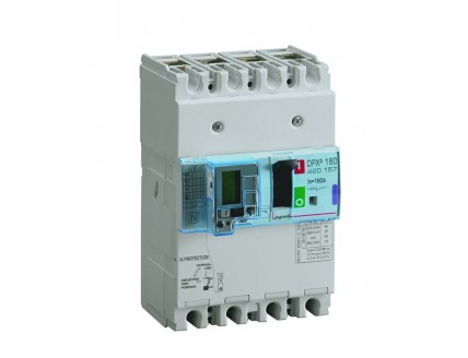 Дифференциальный автомат DPX3 160 4-пол. 160А 30-3000mA 50kA