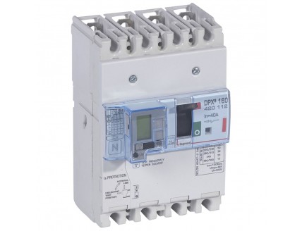 Дифференциальный автомат DPX3 160 4-пол. 40А 30-3000mA 36kA