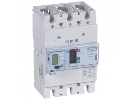 Выключатель автоматический DPX3 250 3-пол. 40А 36kA эл. расц