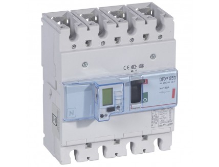 Выключатель автоматический DPX3 250 4-пол. 160А 36kA эл. расц + изм. блок