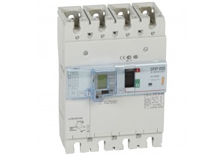 Дифференциальный автомат DPX3 250 4-пол. 160А 30-3000mA 25kA