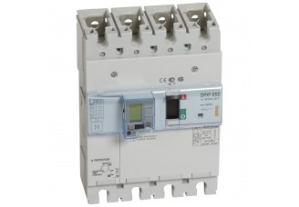Дифференциальный автомат DPX3 250 4-пол. 160А 30-3000mA 25kA эл. расц