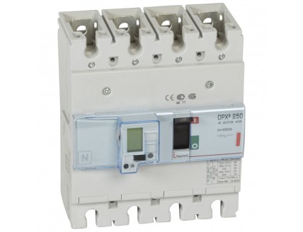 Выключатель автоматический DPX3 250 4-пол. 250А 36kA эл. расц