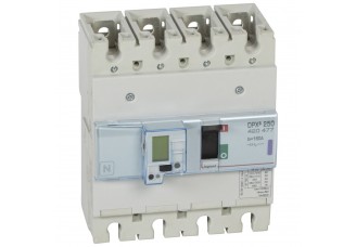 Выключатель автоматический DPX3 250 4-пол. 160А 50kA эл. расц + изм. блок