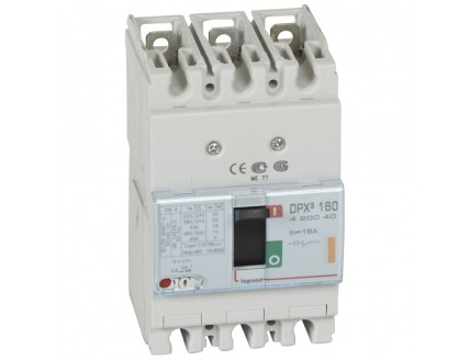 Выключатель автоматический DPX3 160 3-пол. 16А 25kA