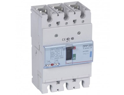 Выключатель автоматический DPX3 250 3-пол. 100А 70kA